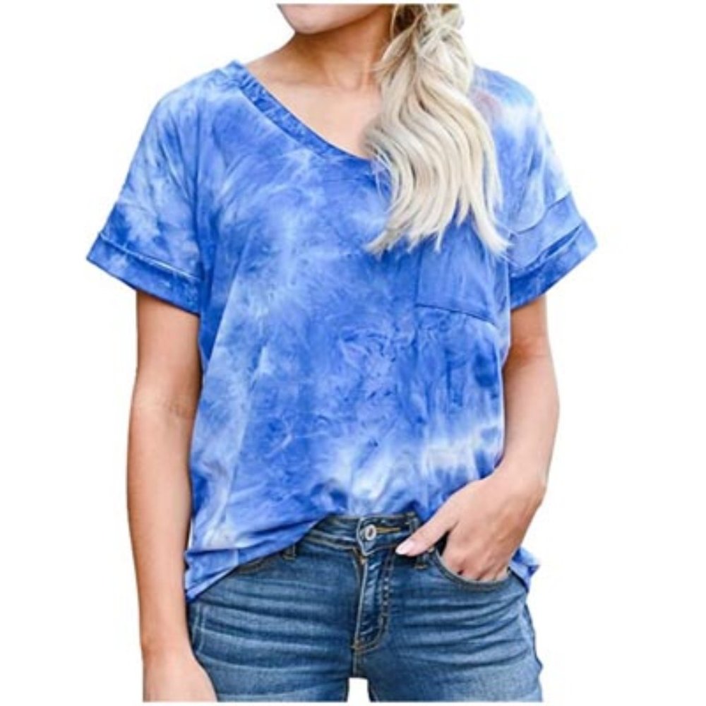 Miholl Short Sleeve Summer Loose Casual Tee